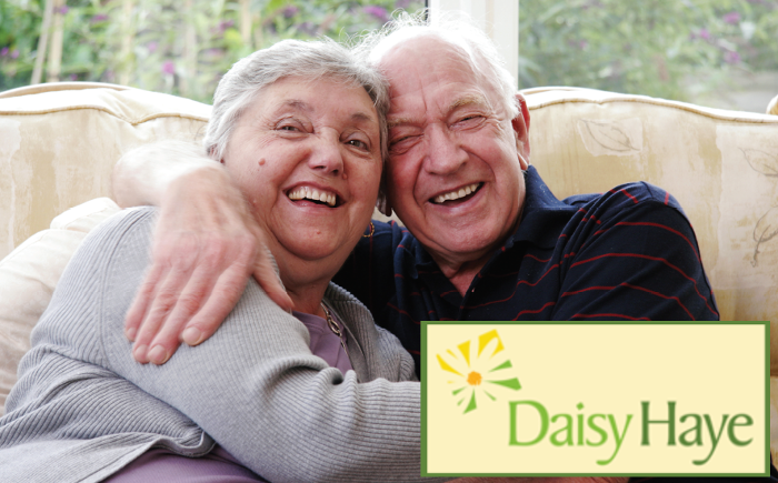 Happy residents at Daisy Haye.